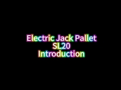 उच्च लिफ्ट भारी शुल्क इलेक्ट्रिक पैलेट ट्रक नामित कर्षण वजन 2 टन