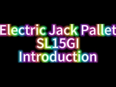 1500 किलो इलेक्ट्रिक पैलेट ट्रक रेटेड ट्रैक्शन लिफ्टिंग हाइट 200 मिमी