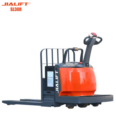 गुणवत्ता  3 Ton Stand-On Electric Pallet Truck Rated Traction Lift Height 233mm फैक्टरी