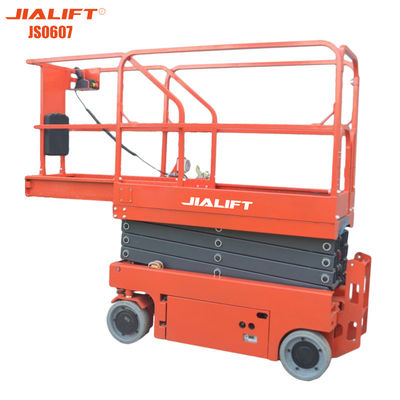गुणवत्ता  Scissor Self Propelled Work Platform Arial Work Platform 7.8m 230kg Jialift फैक्टरी