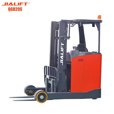 गुणवत्ता  11kw Electric Stacker Forklift 1300kg Standing On 1300kg Lifting Height 4.5m फैक्टरी